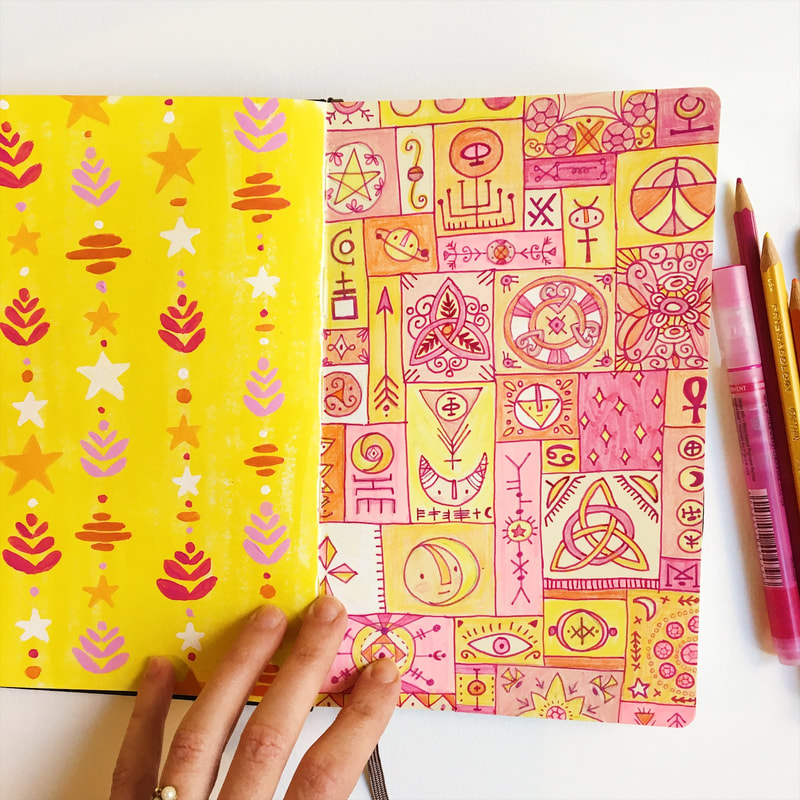Tonia Dee sketchbook // surface pattern design and illustration // toniadee.com